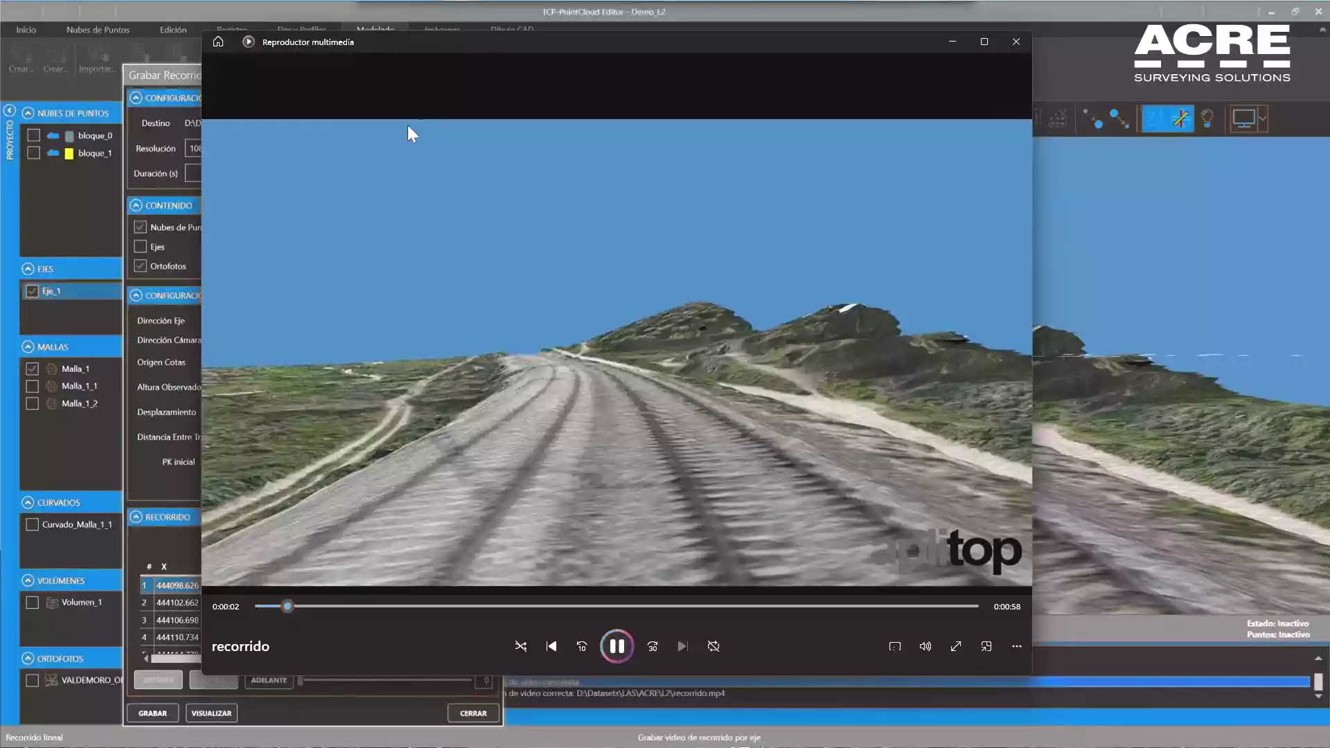 Final digital terrain model with high accuracy